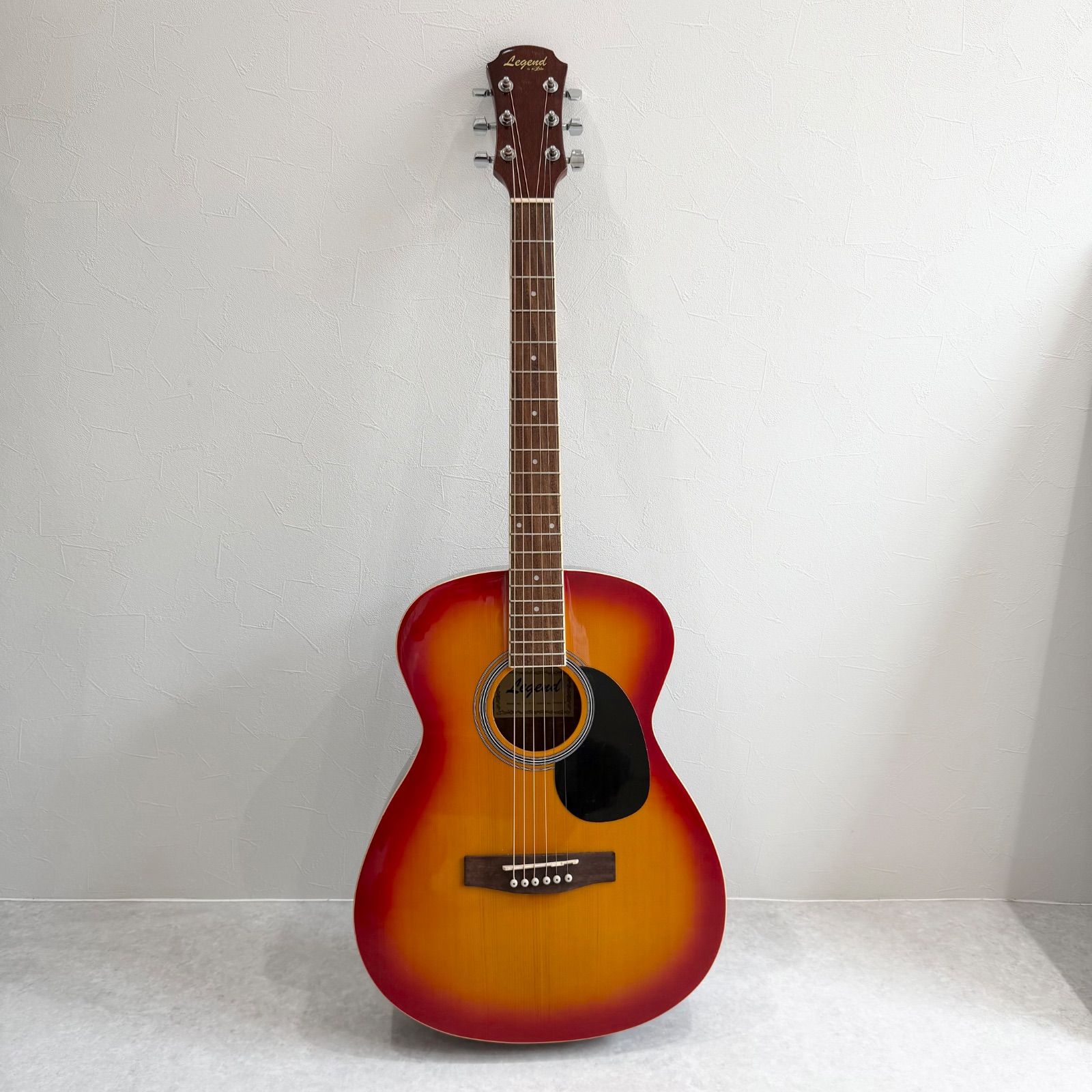 美品】Legend アコースティックギター FG-15 初心者セット チェリー
