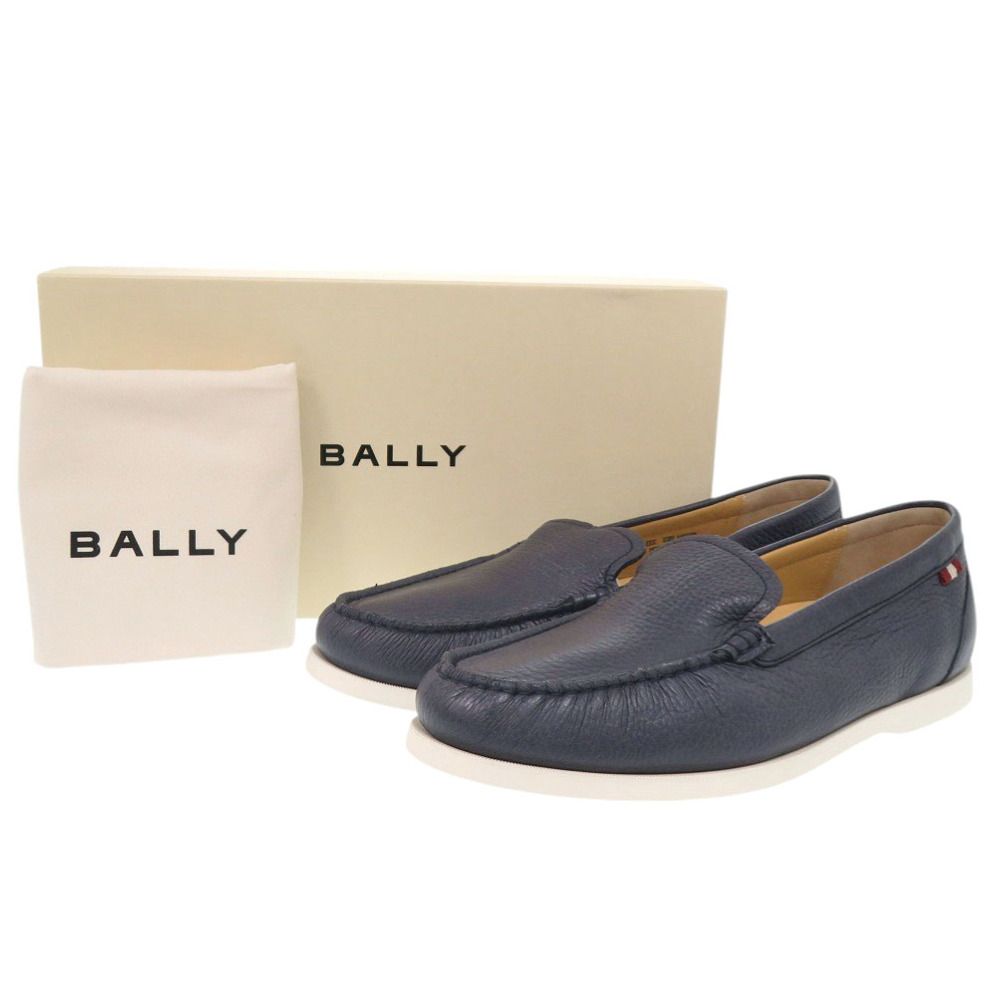 未使用 バリー Nadim ローファー 28cm レザー ネイビー 1669 BALLY 