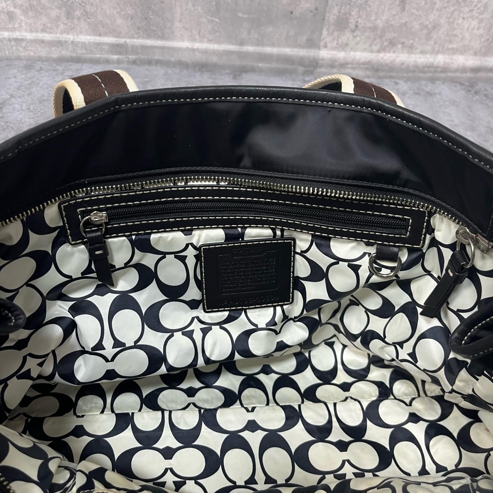COACH】コーチ ハンプトンズウィークエンド トートバッグ ハンドバッグ 