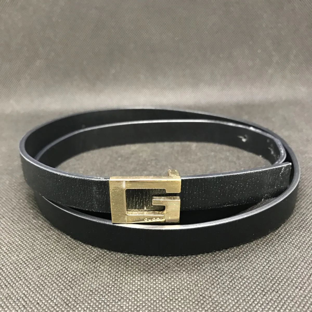 GUCCI グッチ ベルト 表記サイズ95/38 ゴールド金具 ブラック グッチ GUCCI ベルト ダブルG ブラック ブラウン メンズ GUCCI 643847
