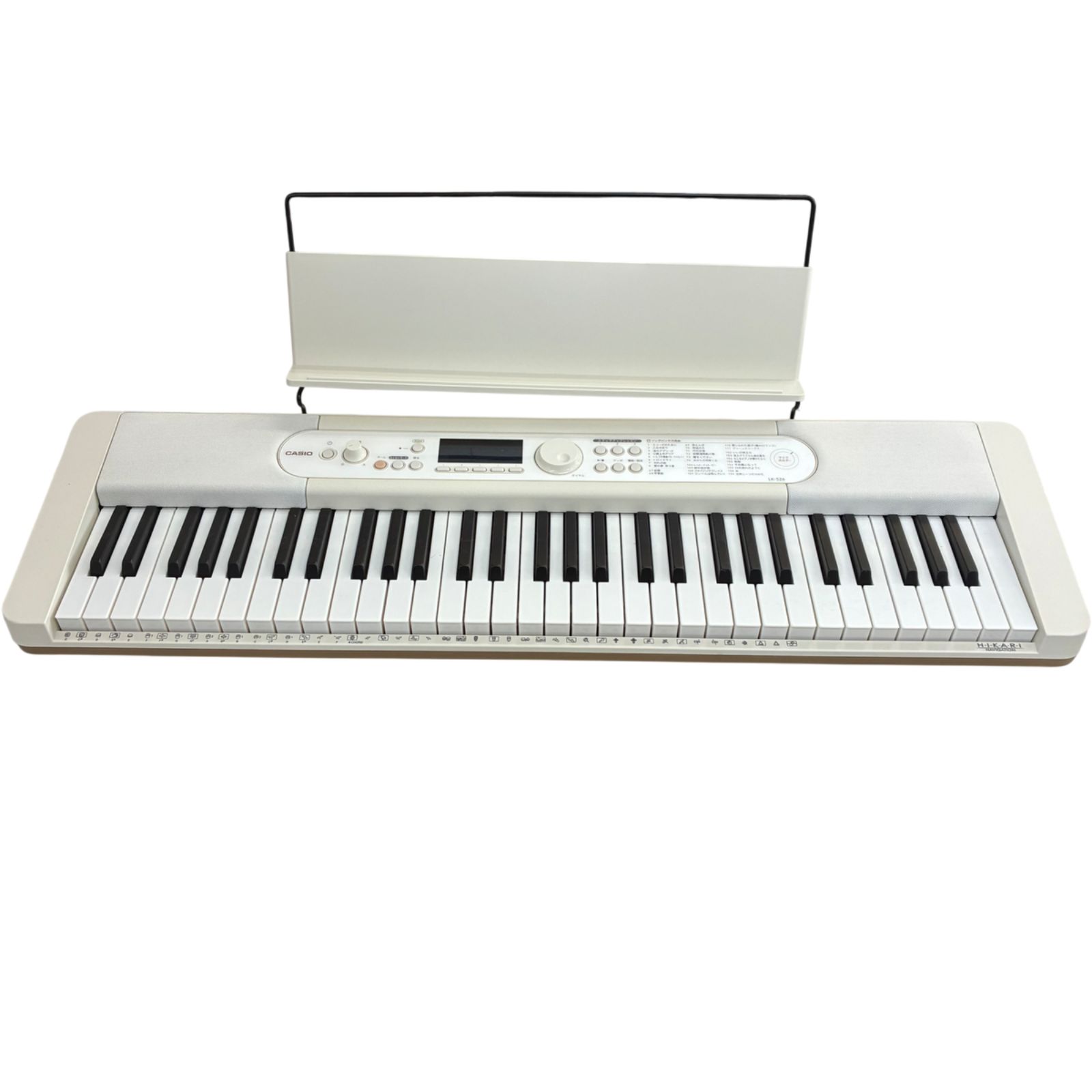 ☆CASIO カシオ LK-526 電子ピアノ マイク アダプター付き - メルカリ