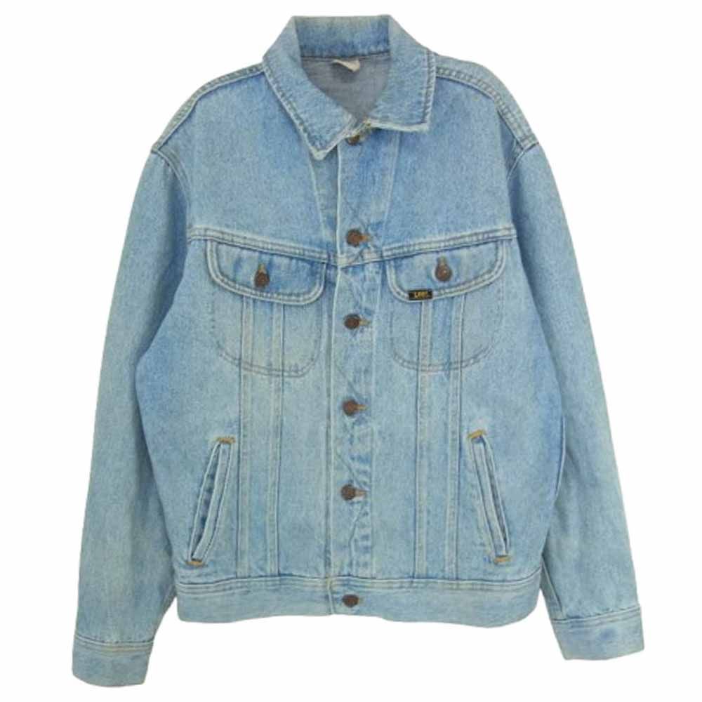 【美品】Lee 80s 101-J デニムジャケット USA製 インディゴ 38 Lee リー 70s後期～80s 101j USA製 デニムジャケット インディゴブルー