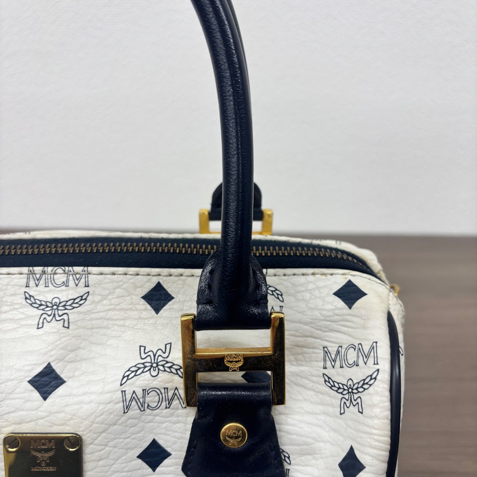 MCM ネイビー ボストンバッグ MICHAEL KORS ネイビー ショルダーバッグ 