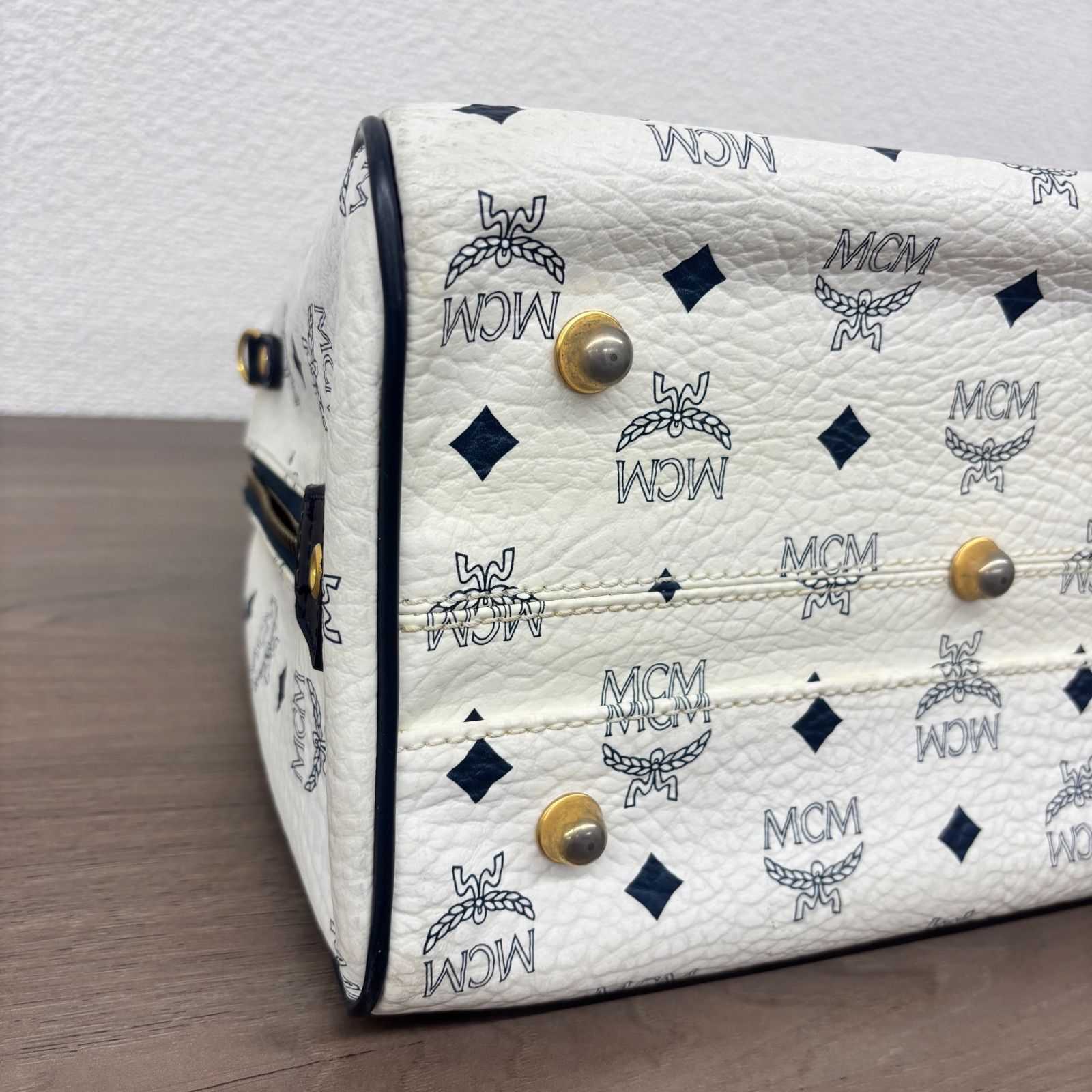s） エム シー エム ヴィセトス ハンドバッグ ミニボストンバッグ