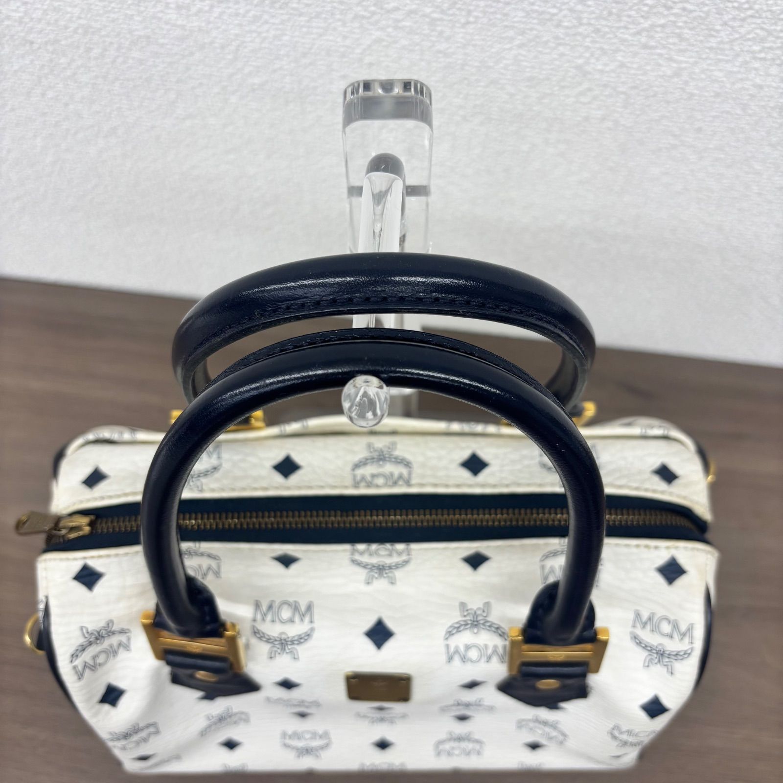 s） エム シー エム ヴィセトス ハンドバッグ ミニボストンバッグ 