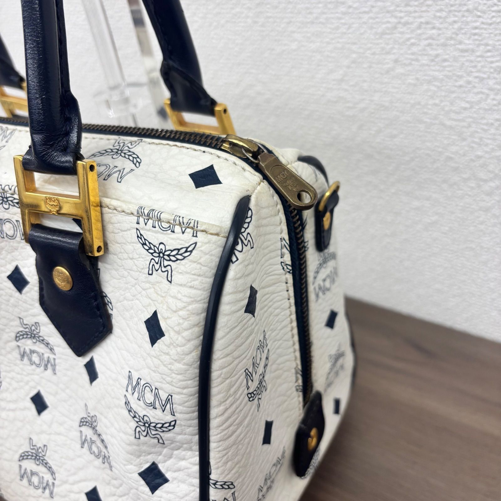 s） エム シー エム ヴィセトス ハンドバッグ ミニボストンバッグ