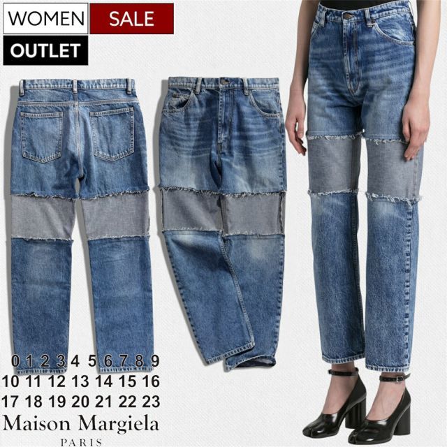 【定価9.5万】Maison Margiela リサイクル デニム パンツ OUTLET】【定価97,900円(税込)】 Maison Margiela メゾンマルジェラ