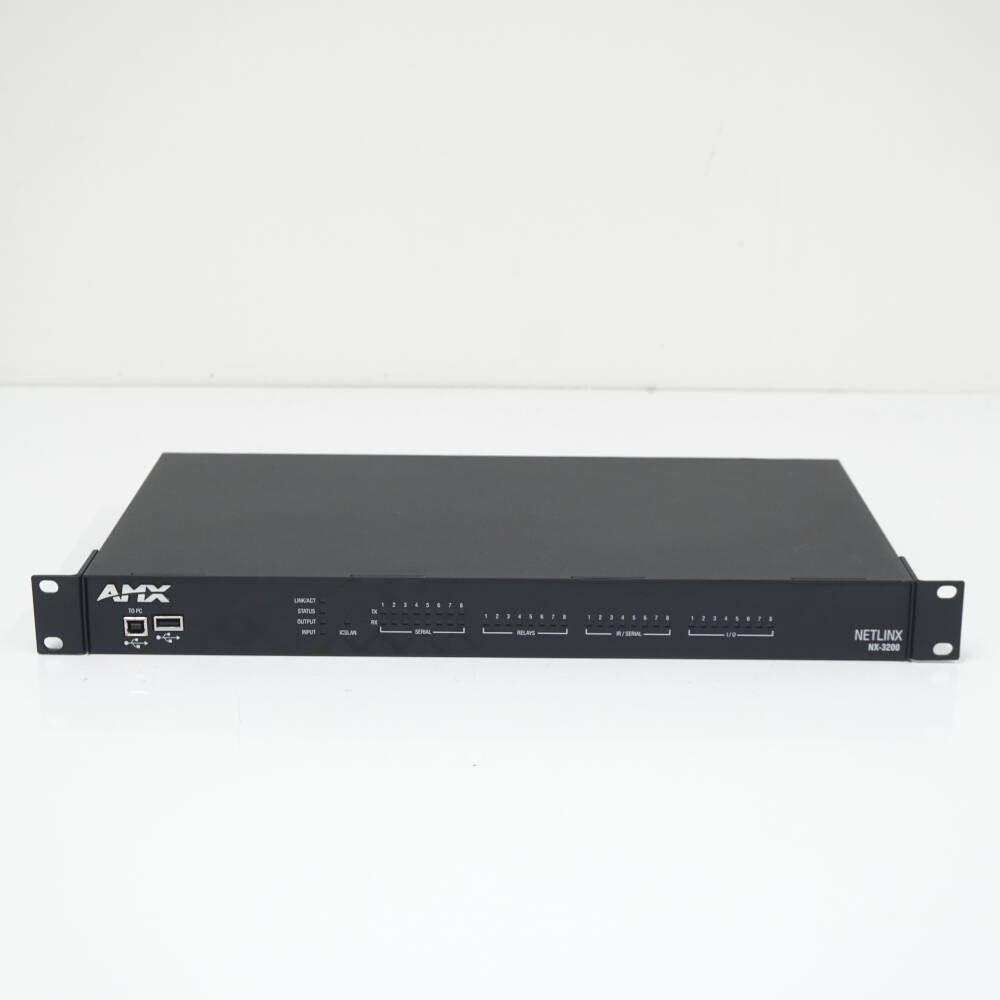 AMX NetLinx インテグレートコントローラー NX-3200 USED品 AMXコントロールシステム 【動作未確認】 【ジャンク】 EX0025 AMX NX-3200 インテグレートコントローラー【ジャンク】 - メルカリ