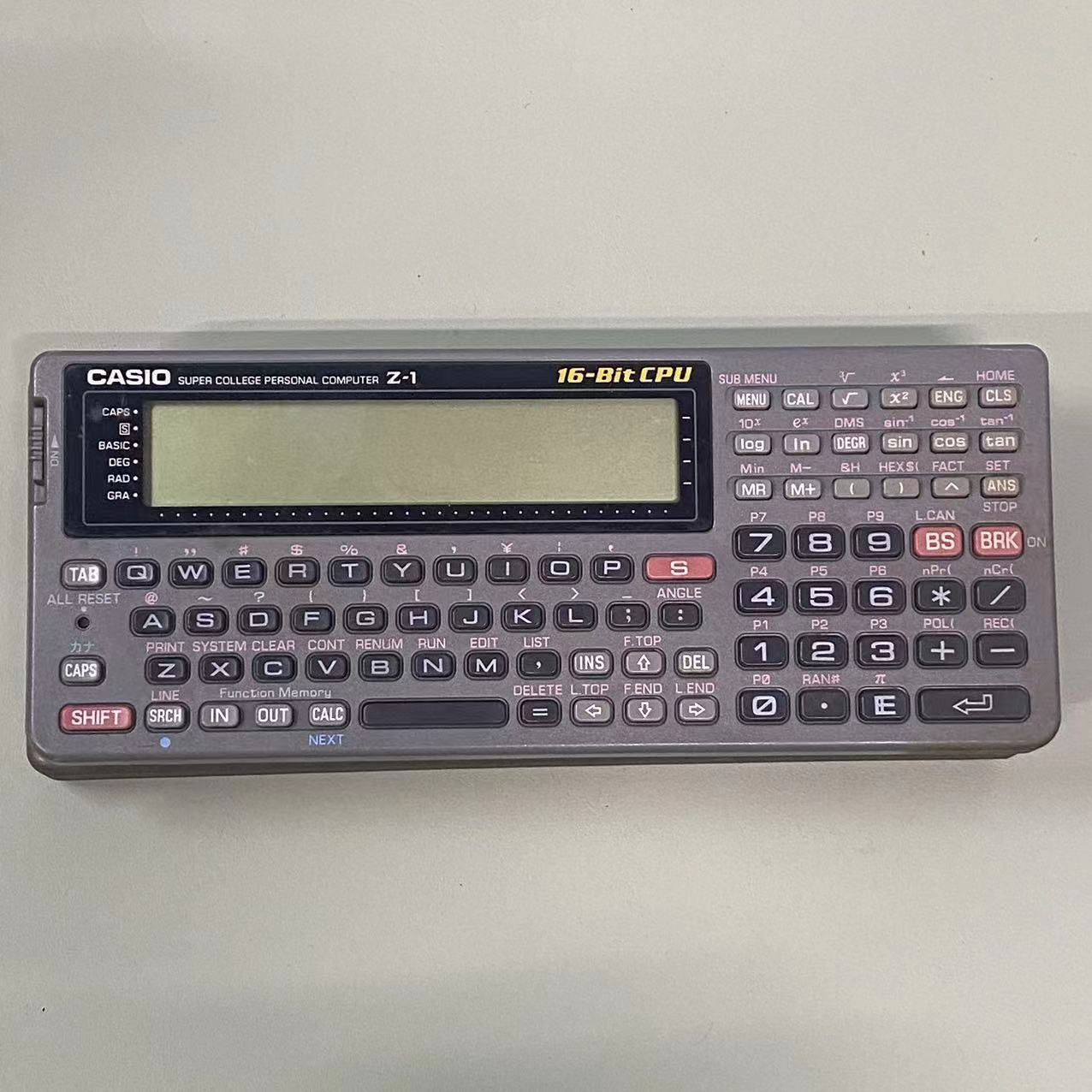 ジャンク】CASIO Z-1 ポケットコンピュータ 【公式通販】