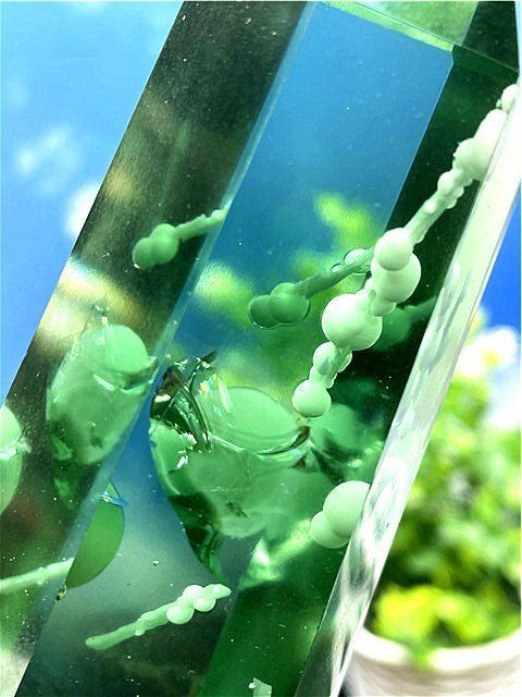 超綺麗☆雪花オブシディアン六角柱B91Z2/43Z18A - メルカリ