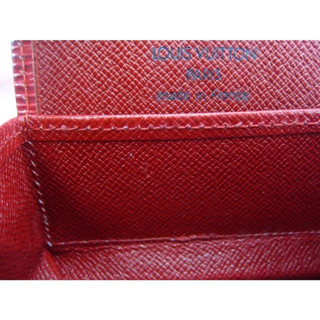 LOUIS VUITTON ルイヴィトン ポルトモネボワット エピ レッド M63697