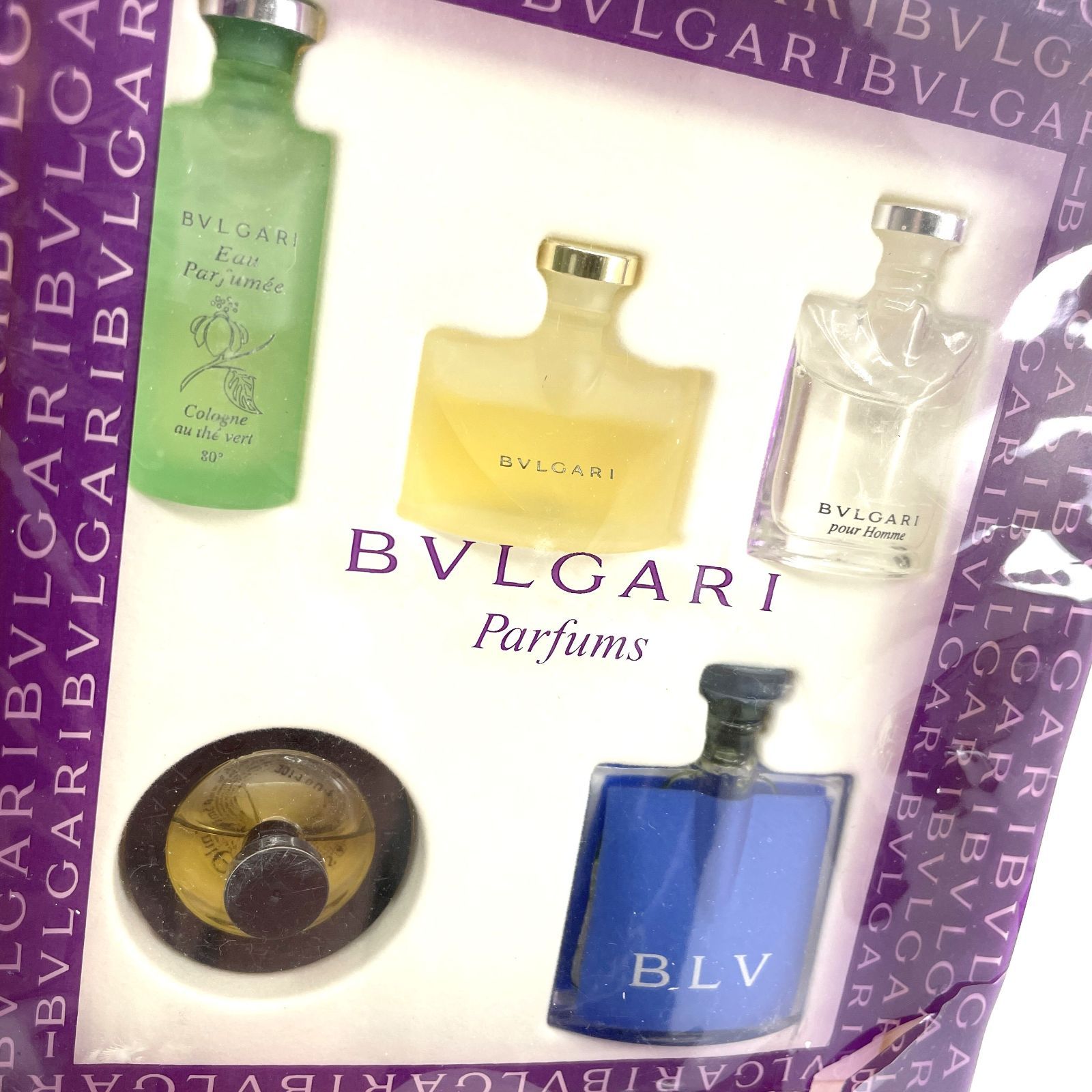 希少 レア BVLGARI 5ライン ミニチュアセット N 香水 オ・パフメ 5ml