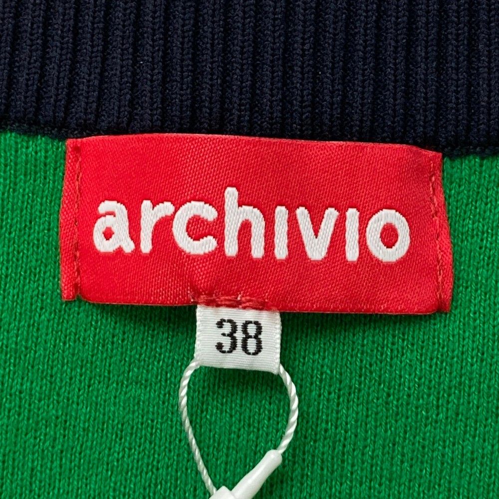 サイズ：38 ARCHIVIO アルチビオ A418905 2024年 ジャケット ネイビー