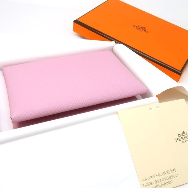 HERMES カルヴィデュオ U刻印 モーヴシルベストル エプソン 新品同様 