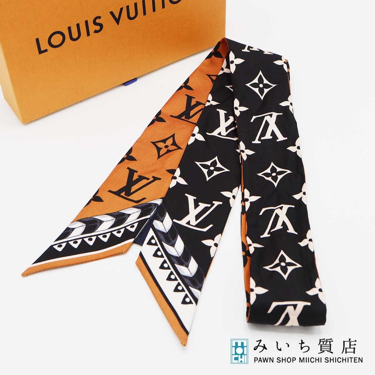 美品】希少LOUIS VUITTON☆バンドーBBスカーフ LVクラフティ 【公式通販】