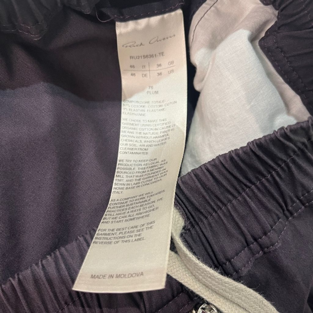 Rick Owens リックオウエンス 21SS PHLEGETHON BELA TROUSERS ドロー