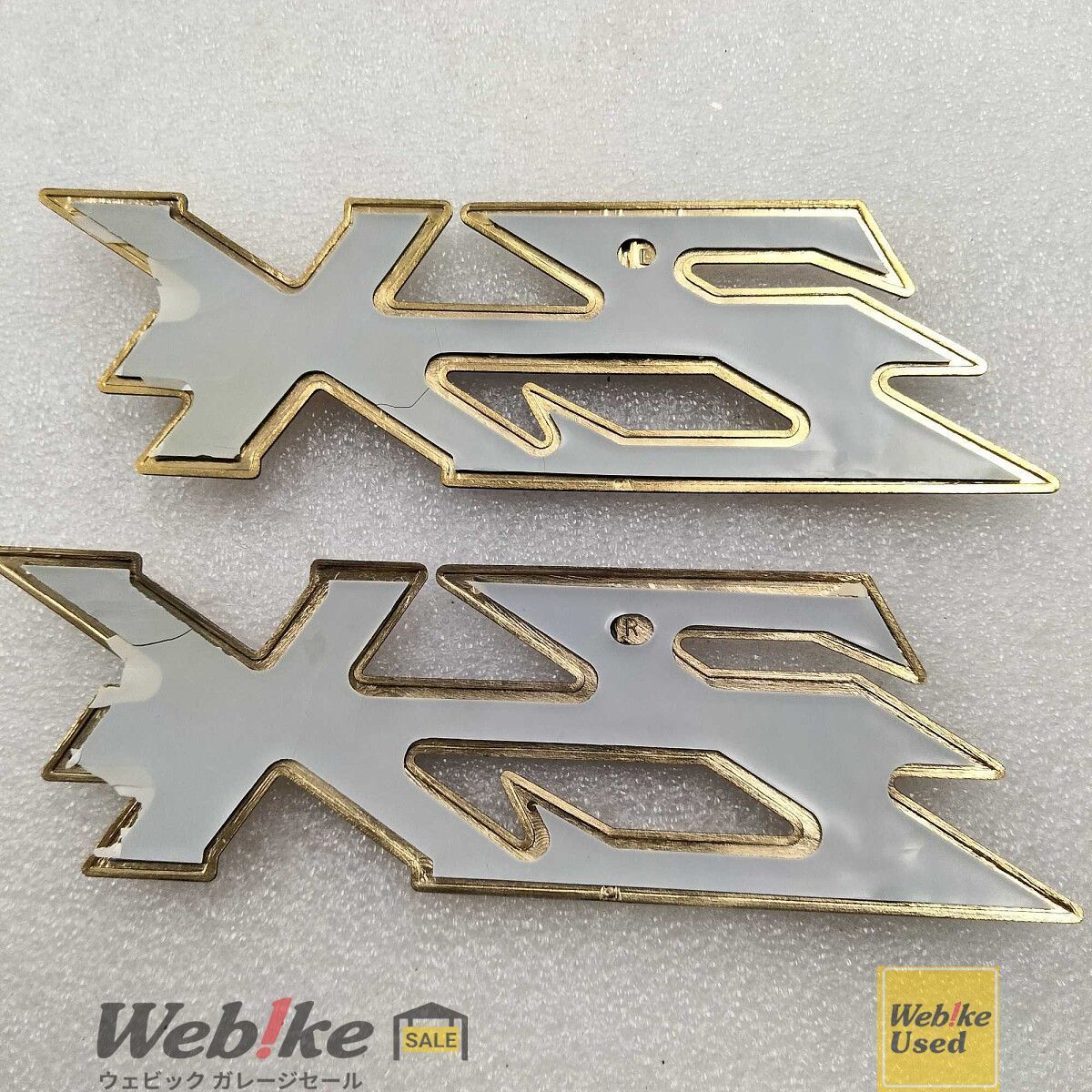 パーツ saru ホンダ純正中古パーツ ライブディオZX エンブレム 08F85-GBL-000