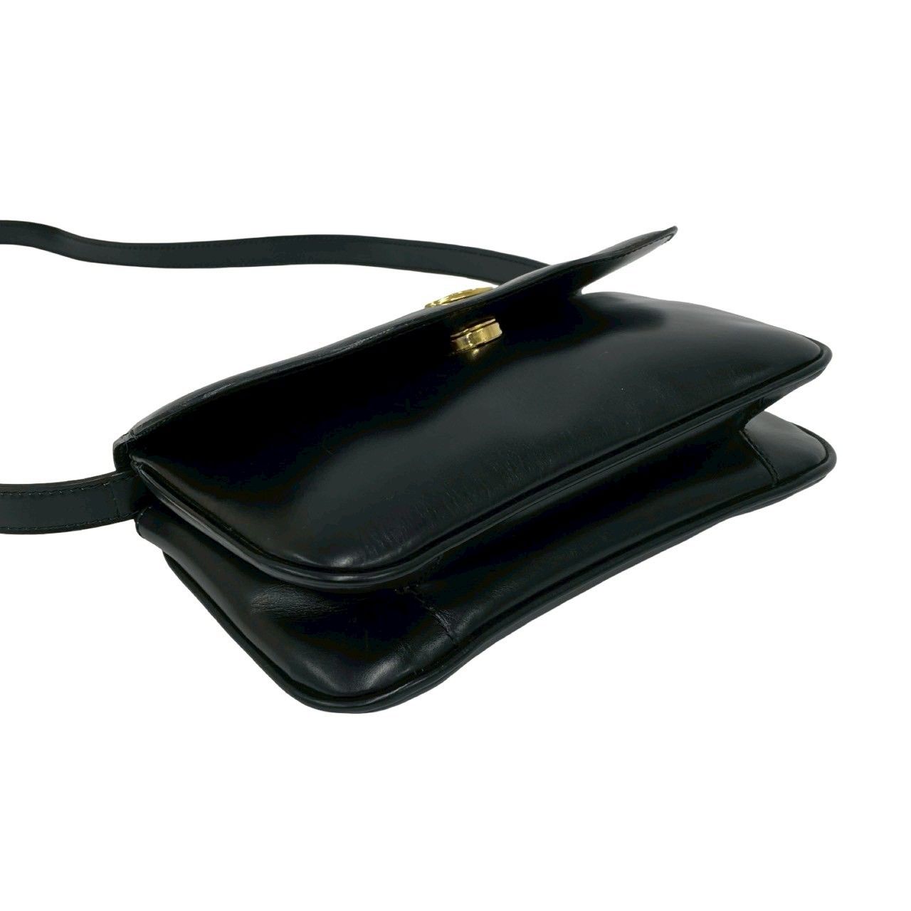 極 美品 希少品 保存袋付 GUCCI グッチ GG ロゴ 柄 金具 GGキャンバス