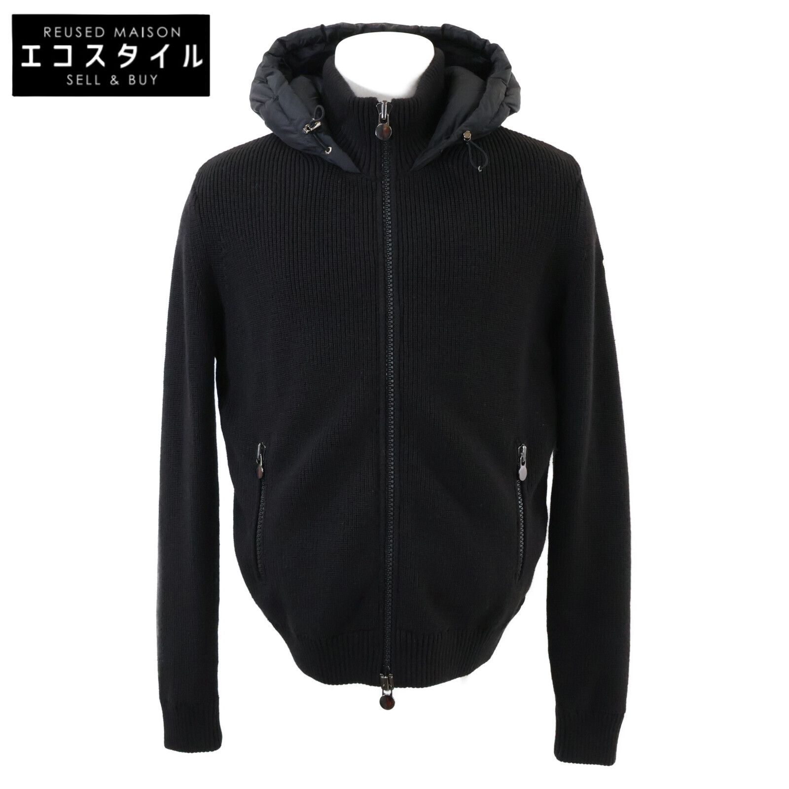 MONCLER モンクレール 美品 MAGLIONE TRICOT CARDIGAN ニット切替 