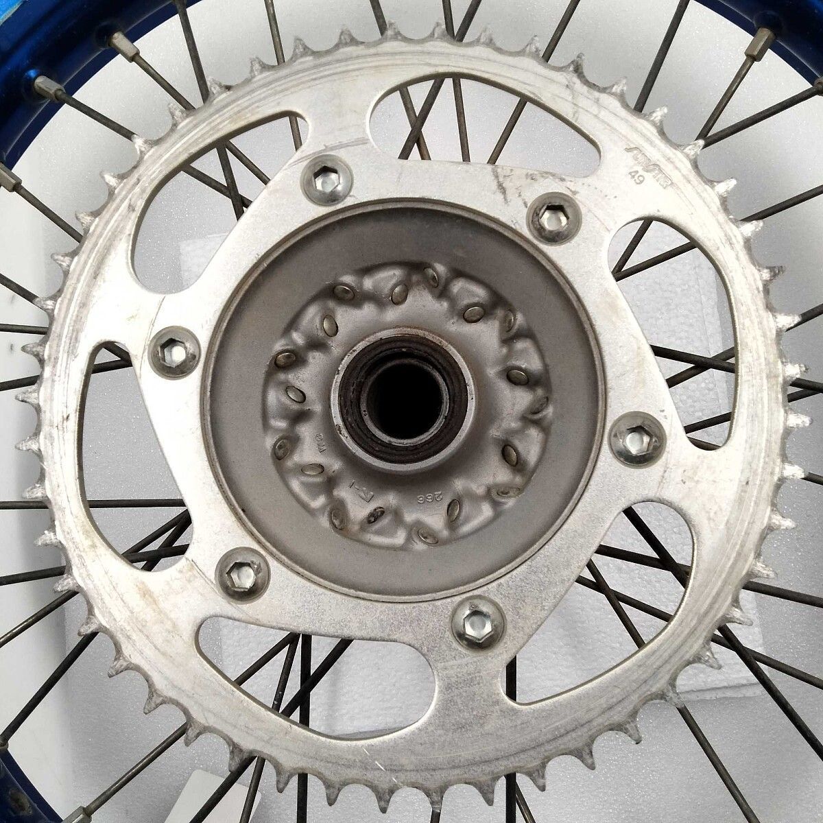 ヤマハ純正中古パーツ YZ250FX リアホイール サイズ2.15×19 RXBI28763
