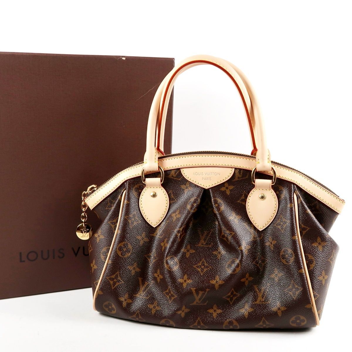 超美品】LOUIS VUITTON ヴィトン ティボリPM モノグラム ハンドバッグ 