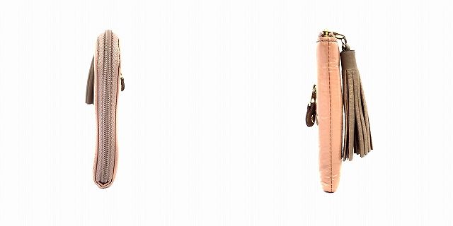 アタオ ATAO 長財布 ラウンドファスナー タッセル ロゴ プレート エナメル アタオ ATAO 長財布 ラウンドファスナー タッセル ロゴ プレート
