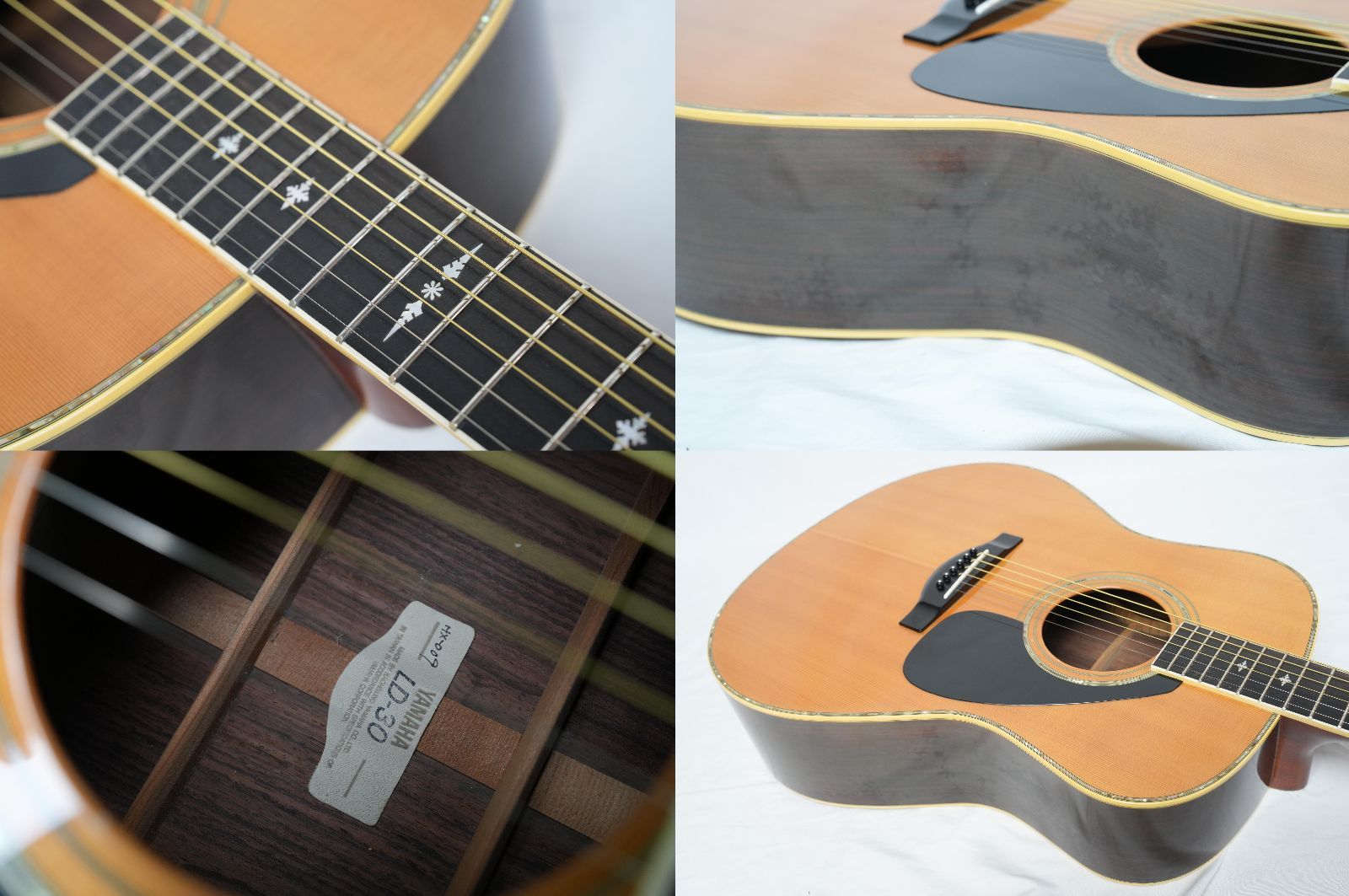 ☆YAMAHA LD-30 LDシリーズ最上位モデル アコースティックギター 状態