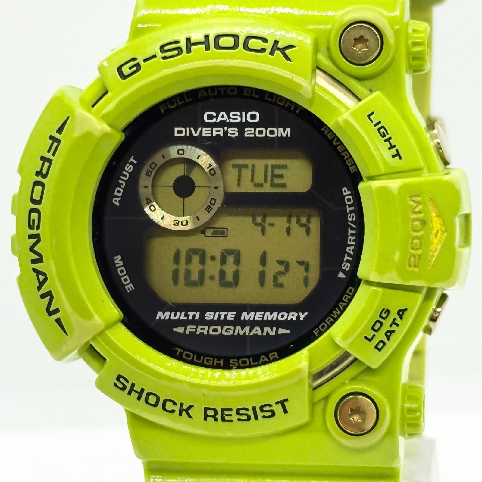 CASIO カシオ G-SHOCK ジーショック フロッグマン デジタル文字盤 GW