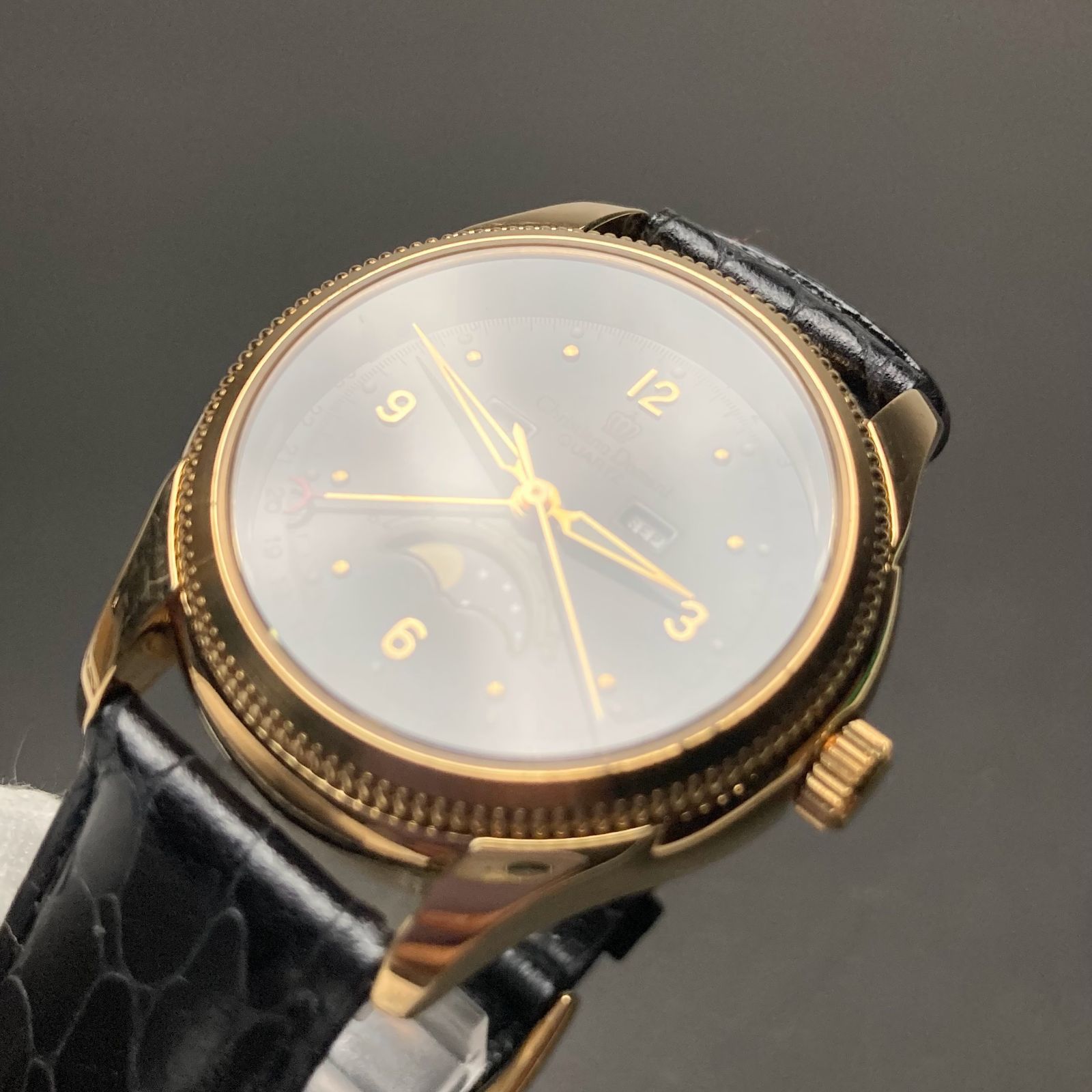 稼働品 Christiano Domani クリスチャーノ ドマーニ メンズ 腕時計 