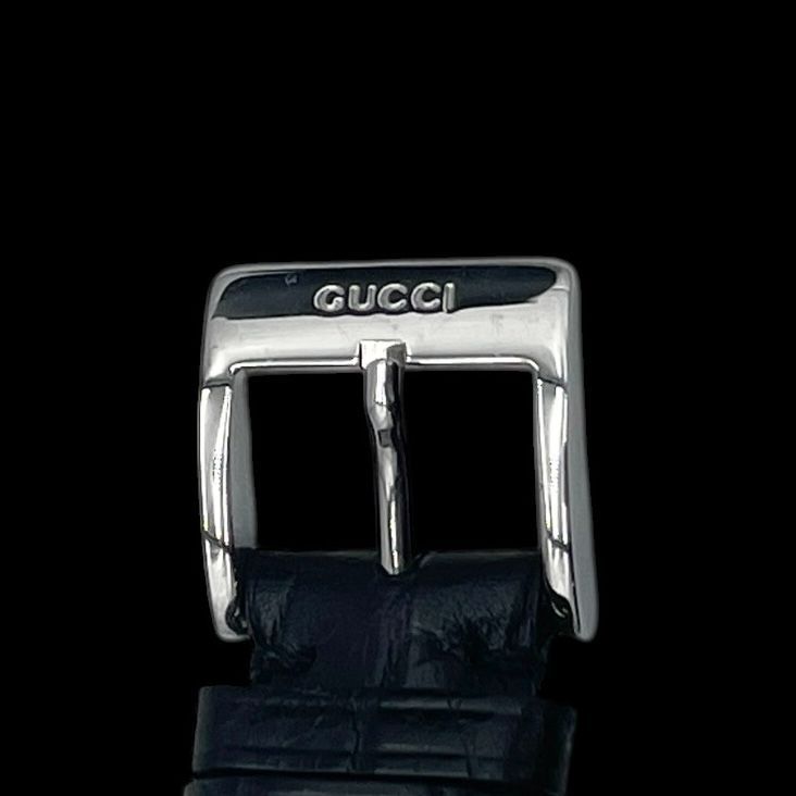 稼働品 GUCCI グッチ メンズ 腕時計 5500M Gクラス ブラック文字盤