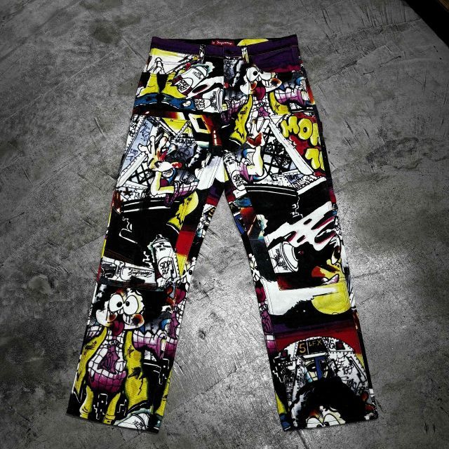 Supreme 18ss Lee Quinones The Yard Carpenter Pant SIZE-30 