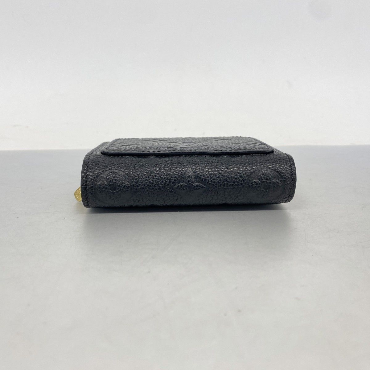 【6dc2466-k】ルイヴィトン 財布 モノグラム・アンプラント ポルトフォイユクレア M80151 ノワール【中古】レディース LOUIS VUITTON - ☆最終価格【6dc2466-k】ルイヴィトン 財布