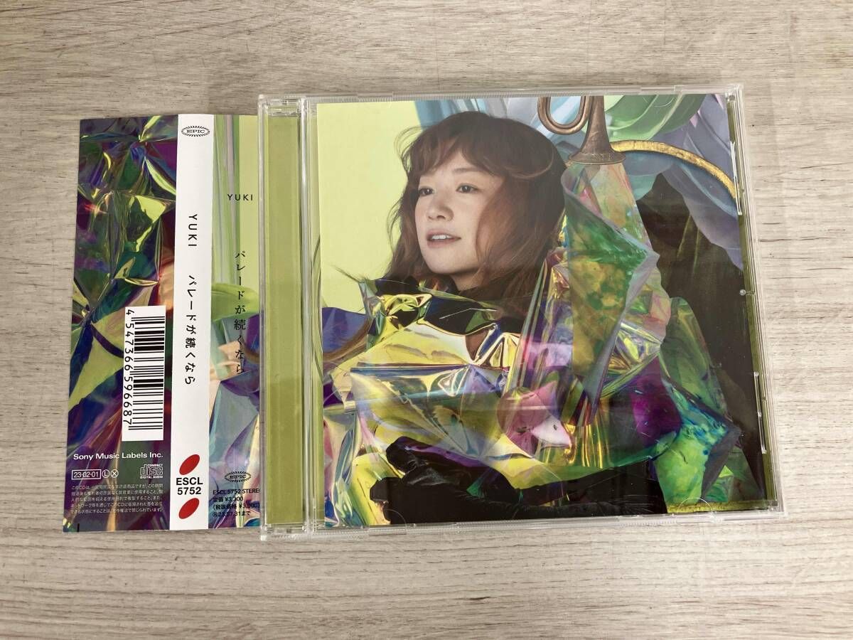 YUKI CD パレードが続くなら(通常盤) - メルカリ