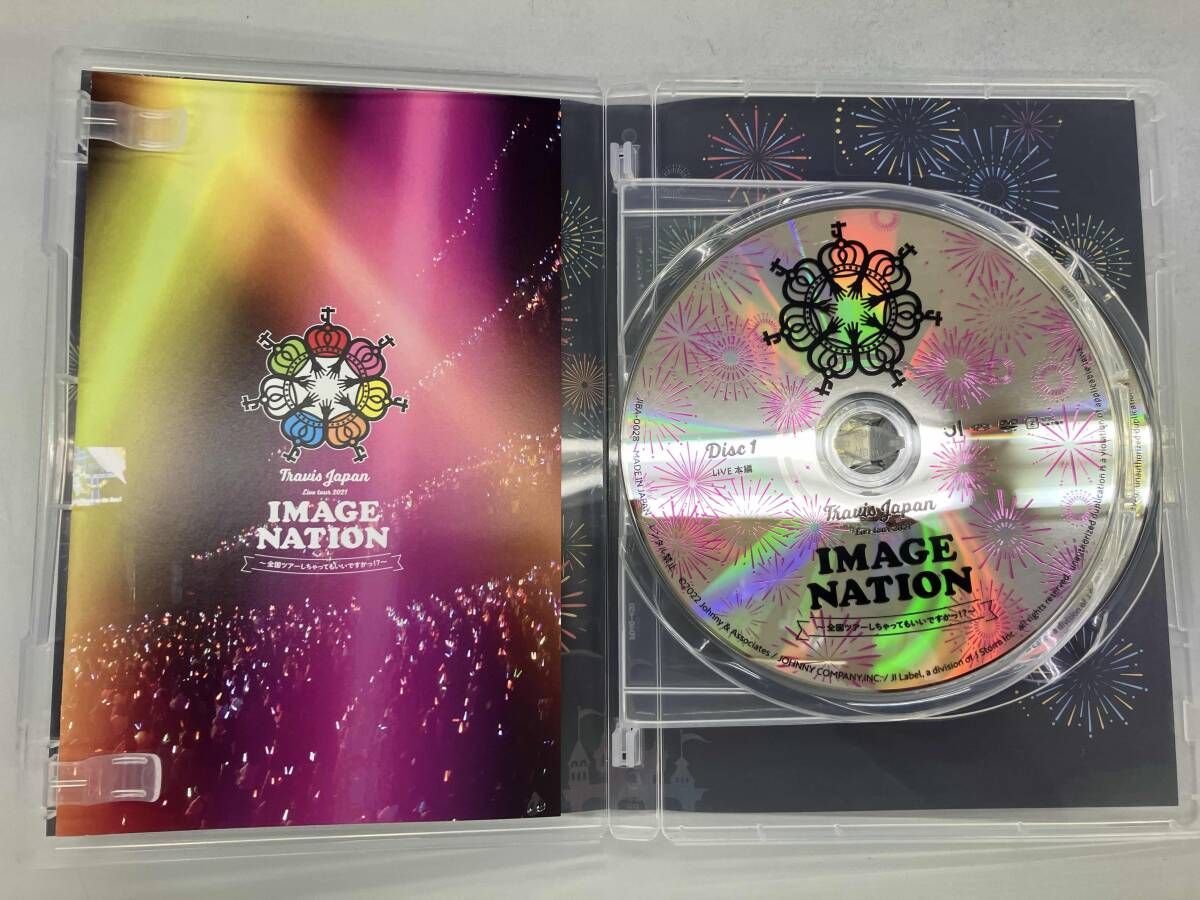 DVD Travis Japan Live Tour 2021 IMAGE NATION ~全国ツアｰしちゃって