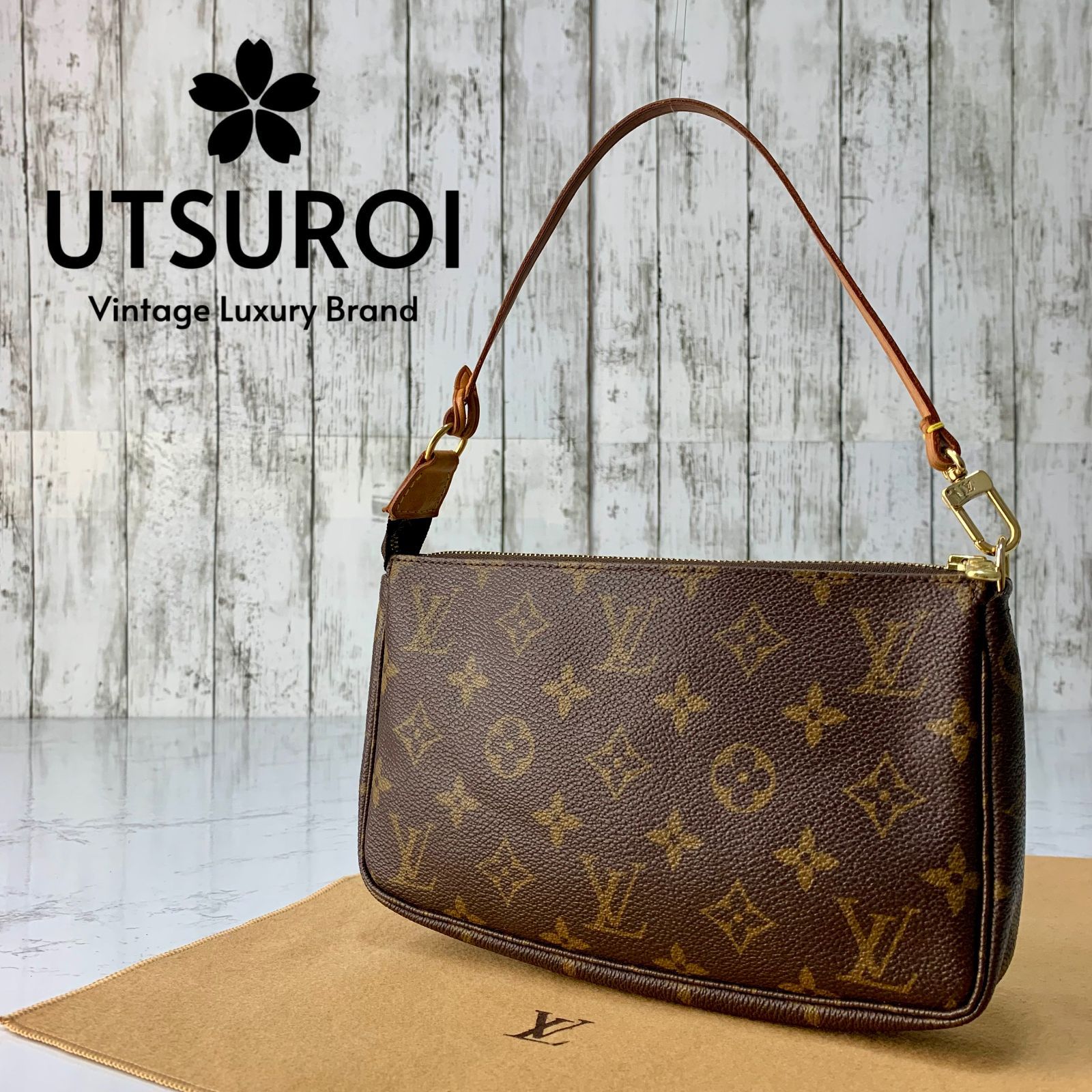 LOUIS VUITTON ポシェット・アクセソワール モノグラム ポーチ M51980 