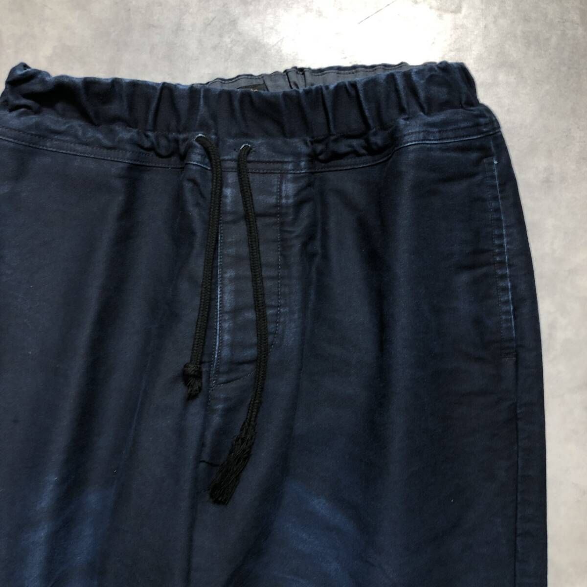 GQ5188◇Django Atour：indigo easy pants◇M◇インディゴ系 ジャンゴ