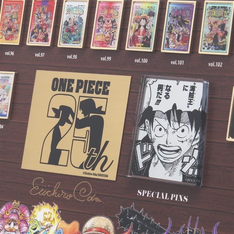 ONE PIECE ワンピース 連載25周年記念 額装ピンズセット BOOSTER ［88 