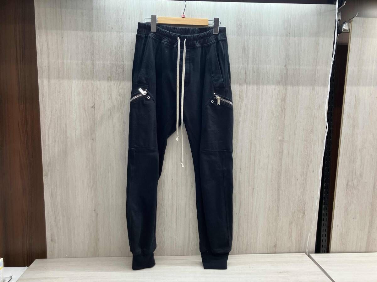 RICK OWENS RU20F3396-BA リックオウエンス カーゴジョグパンツ M 腰紐 