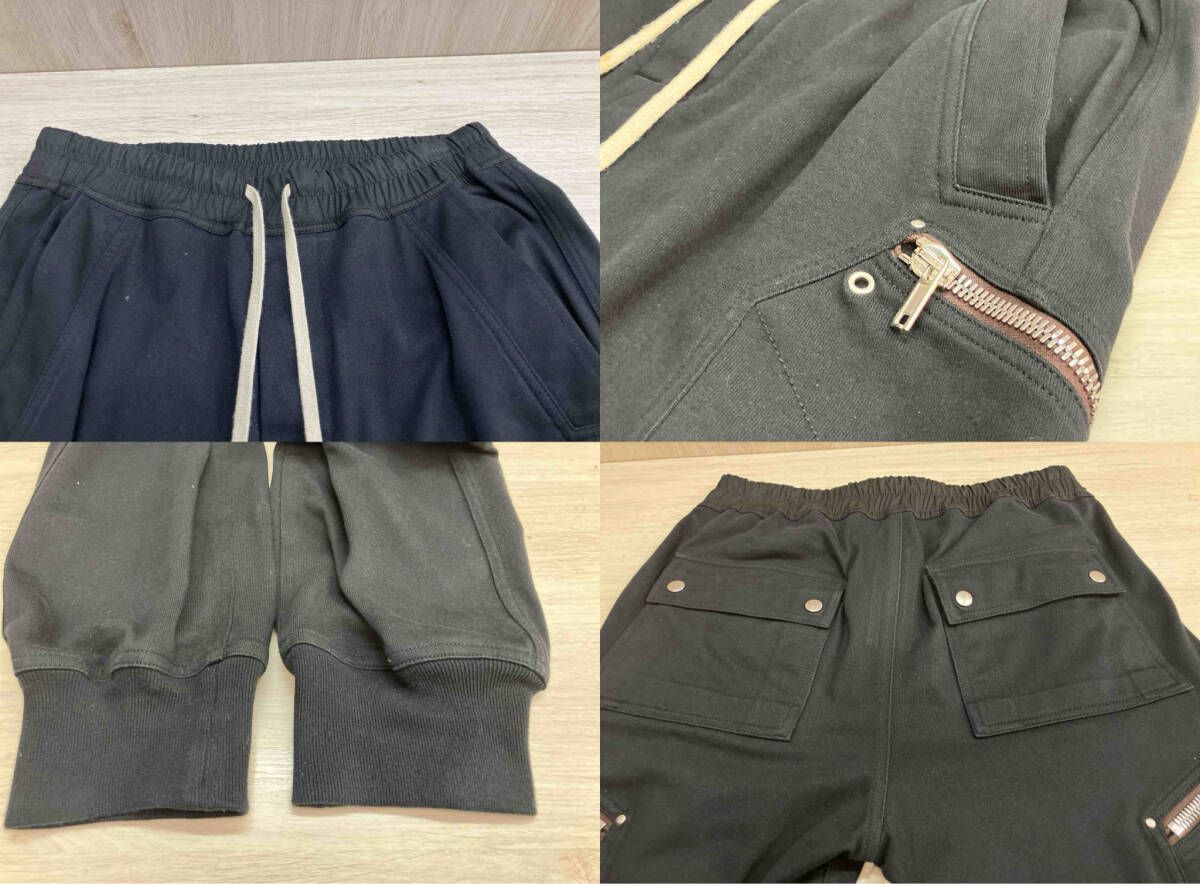 RICK OWENS RU20F3396-BA リックオウエンス カーゴジョグパンツ M 腰紐 