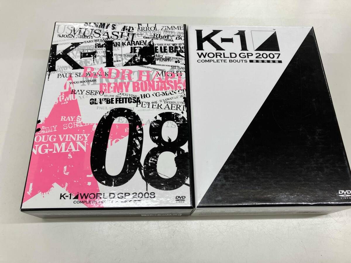 K1 WORLD GP 2008　DVD DVD K-1 WORLD GP 2008 COMPLETE BOUTS~激闘完全版~ 含む2点セット
