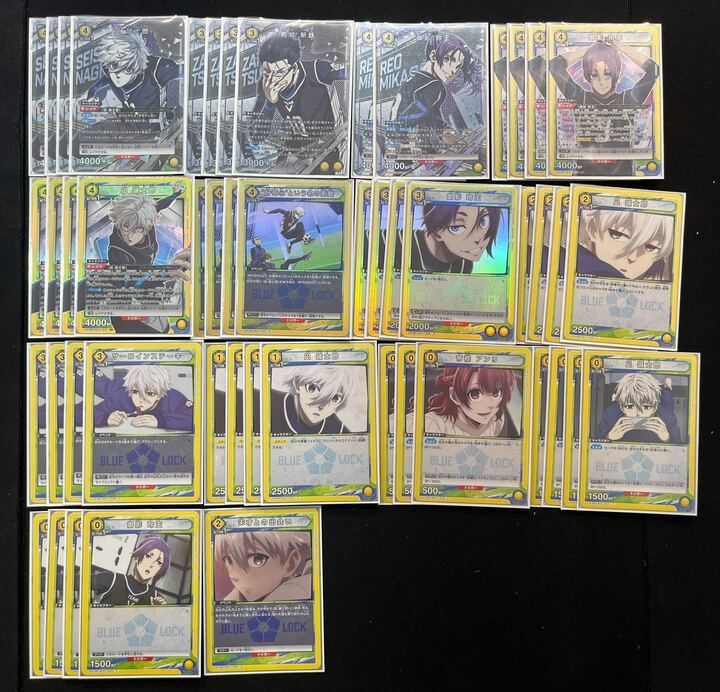 デッキ】ブルーロック 黄 凪 誠士郎＆御影 玲王【UNION ARENA