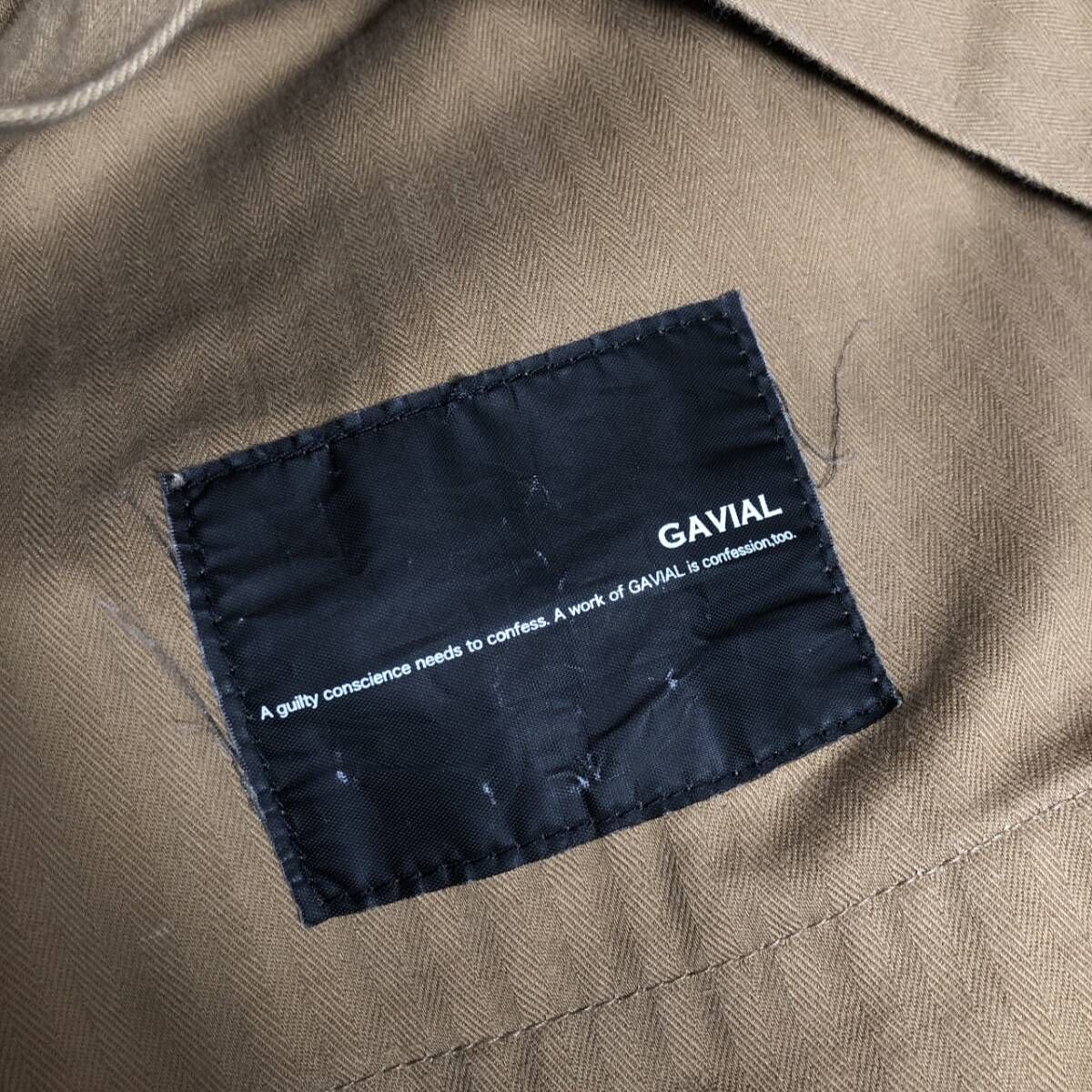 GQ5194◇GAVIAL : オーバーオール◇M◇ベージュ ガヴィル 中村達也