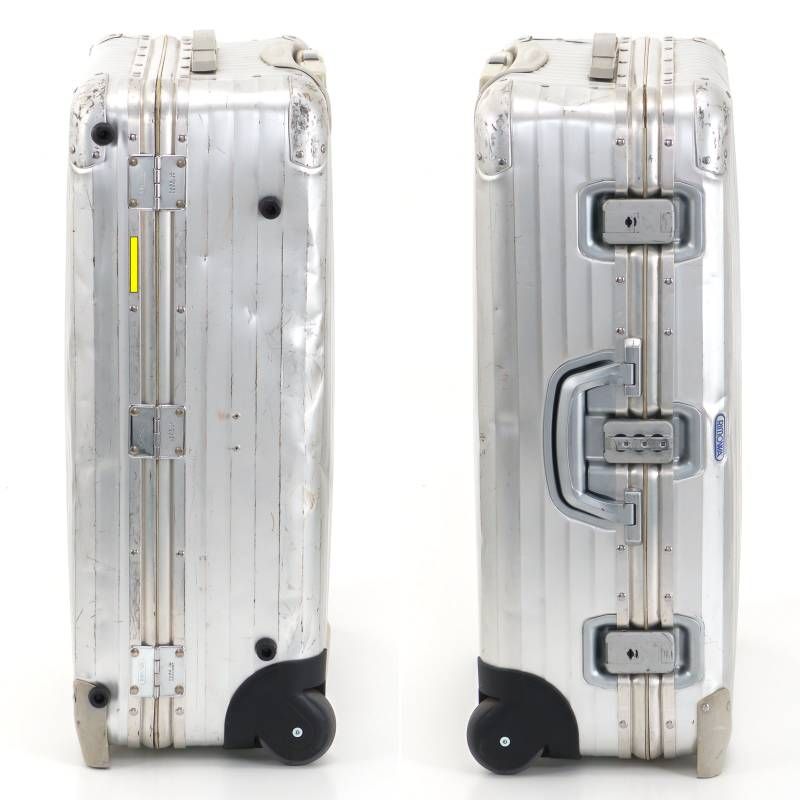 RIMOWA リモワ TOPAS トパーズ 63L 2輪 TSAロックベルト付 チェック