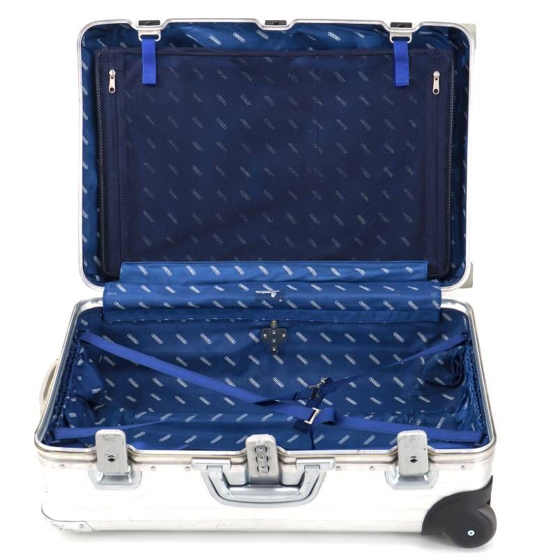 RIMOWA リモワ TOPAS トパーズ 63L 2輪 TSAロックベルト付 チェック