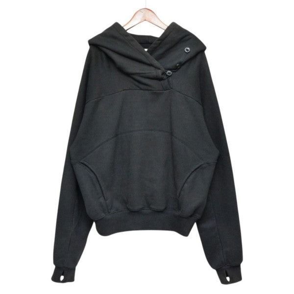 HYEIN SEO ヘインソ BUTTON HOODIE プルオーバーパーカー スウェット 