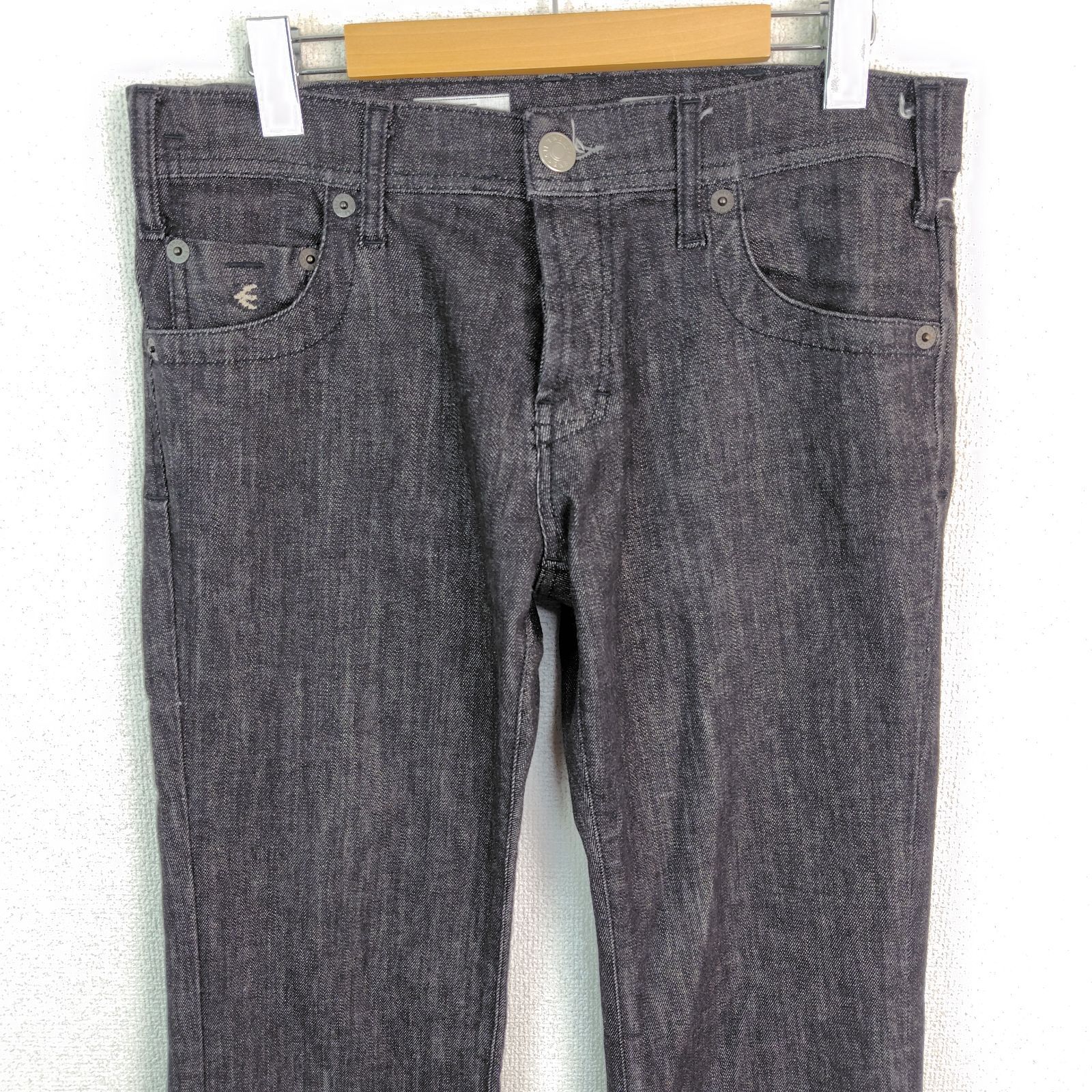 00s ENERGIE エナジー デニムパンツ ブラック W30 L34 メンズ 古着 