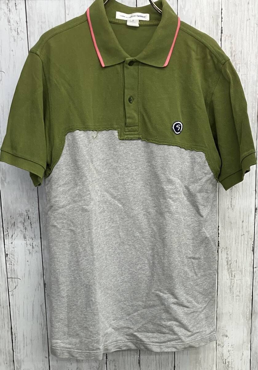 COMME des GARCONS SHIRT 半袖ポロシャツ コムデギャルソンシャツ バイ