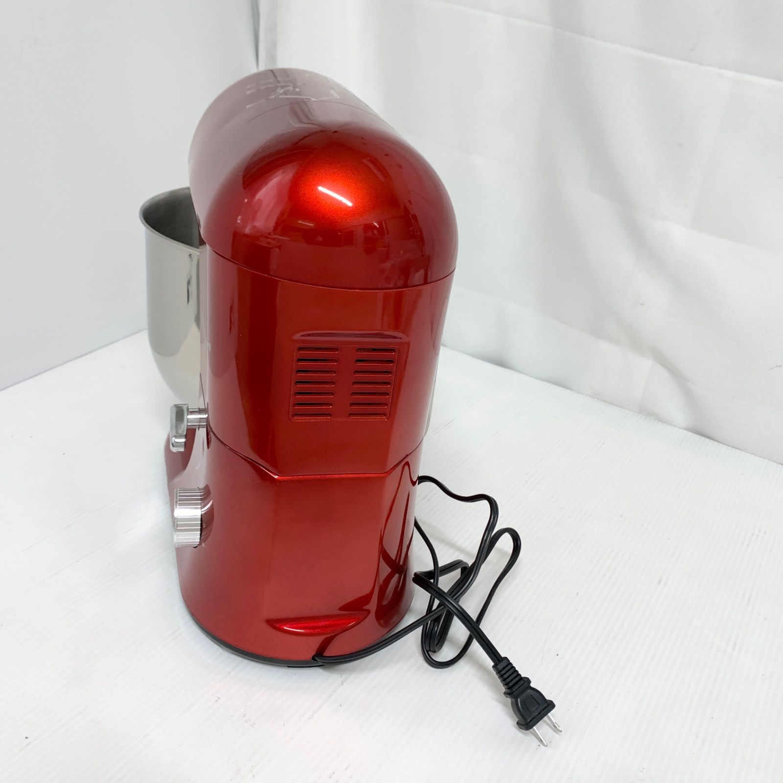 CHEFTRONIC スタンドミキサー 赤 未使用品】CHEFTRONIC 多機能 スタンドミキサー M80415-8 - メルカリ