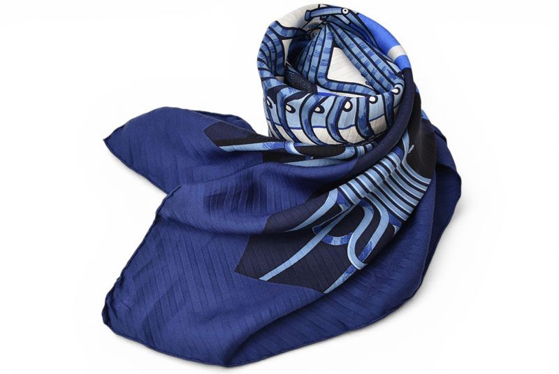 HERMES シルクスカーフ シースルーAlternateur オルタネーター HERMES