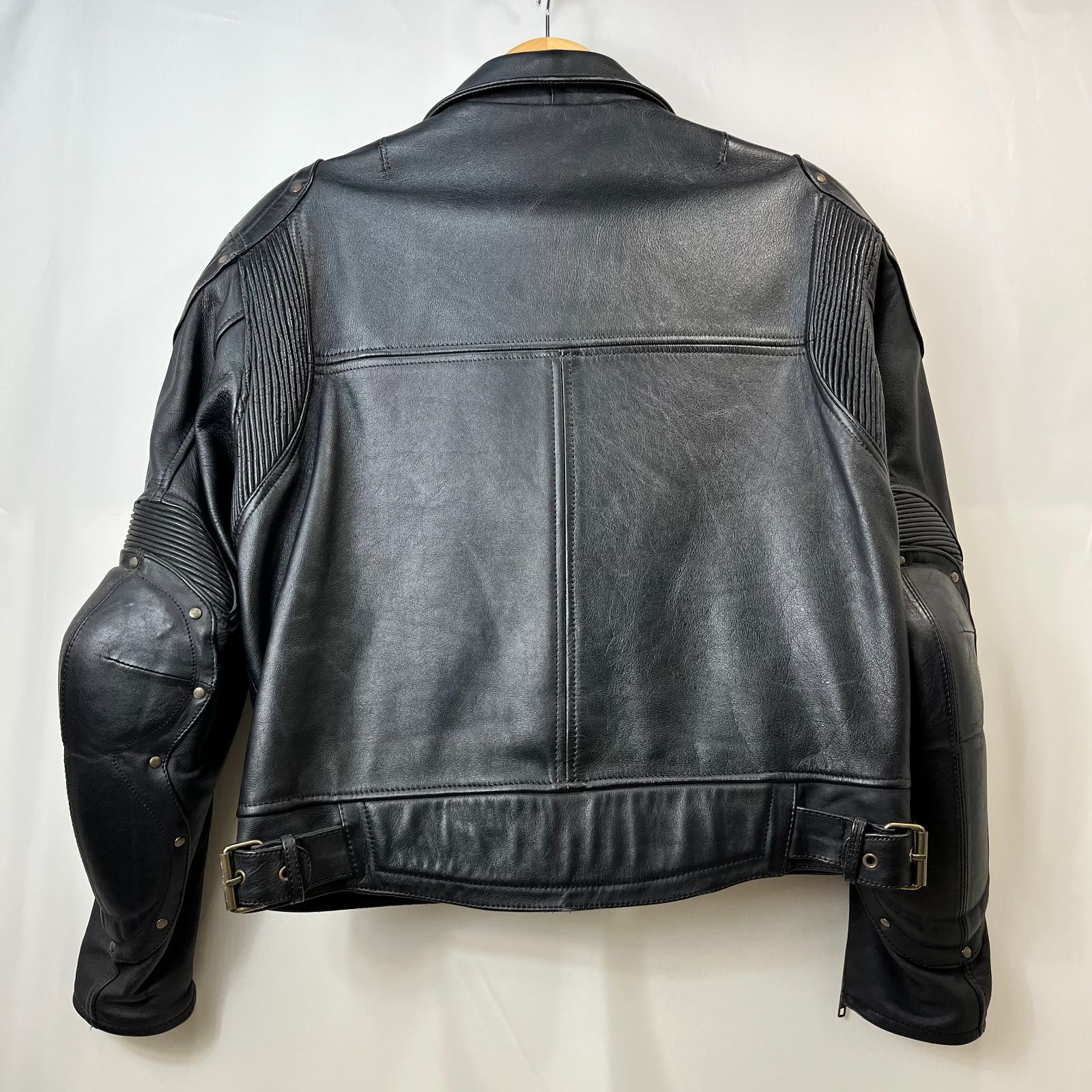 NANKAI ナンカイ ライダースジャケット 牛革 Size:L メンズ 古着